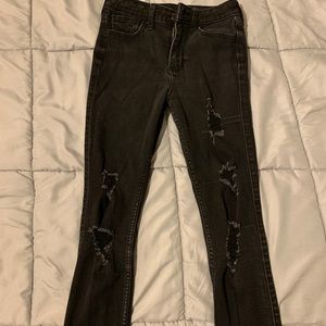 Black skinny jeans